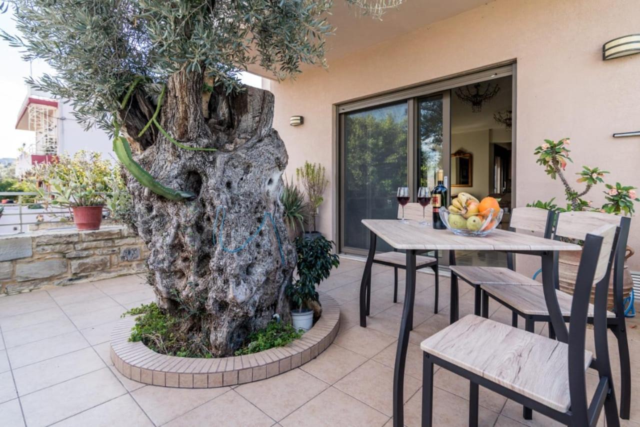 Villa Olive Tree Pitsidia Luaran gambar